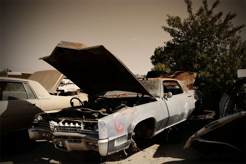 cadillac junkyard