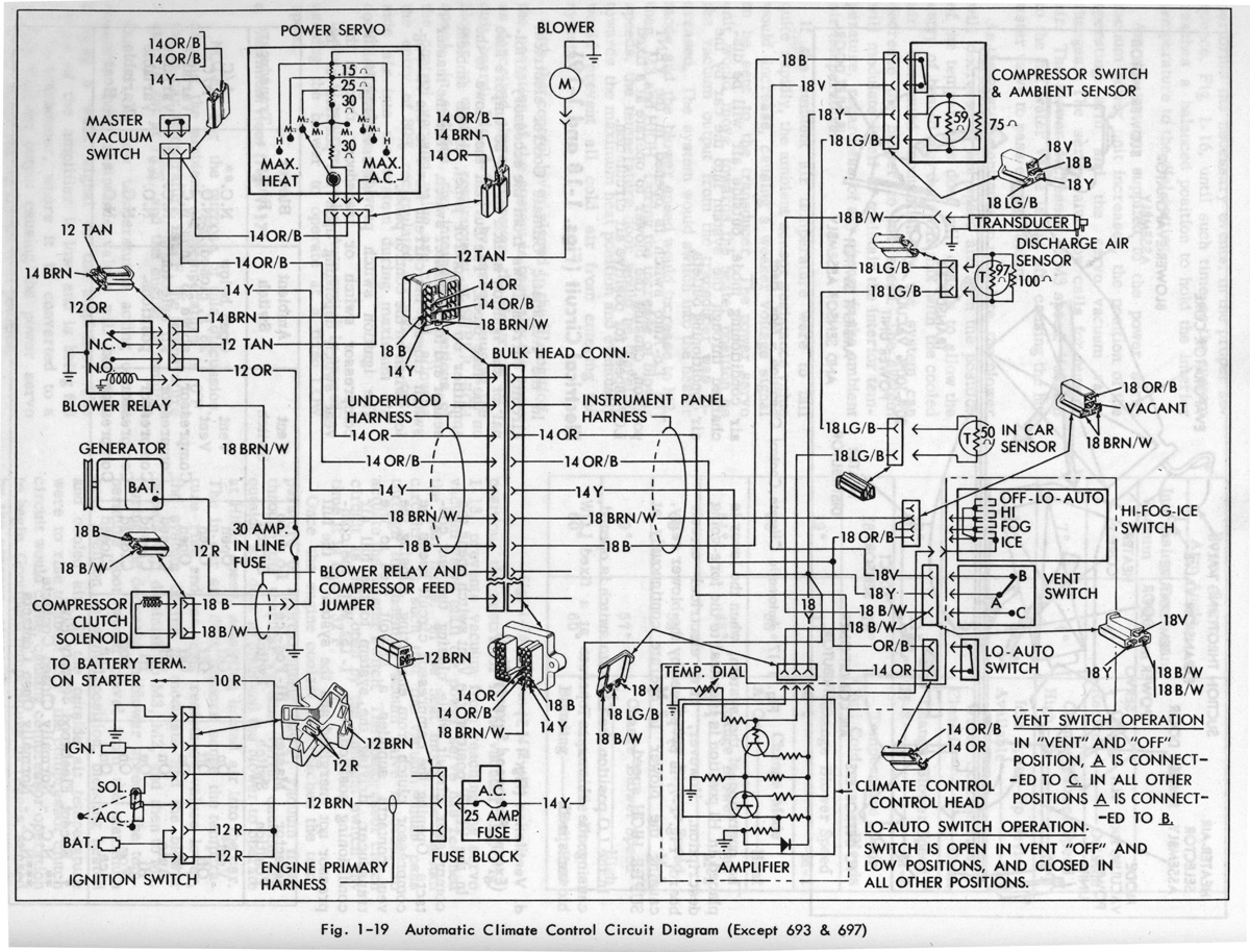 AC Electrical Diagram | Geralds 1958 Cadillac Eldorado ... 2000 cadillac eldorado wiring diagrams 